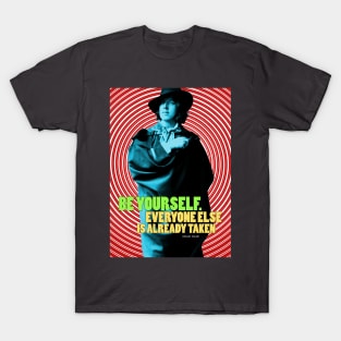 Oscar Wilde Quote 2 T-Shirt